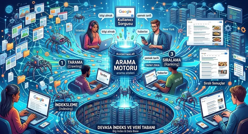 arama motorları